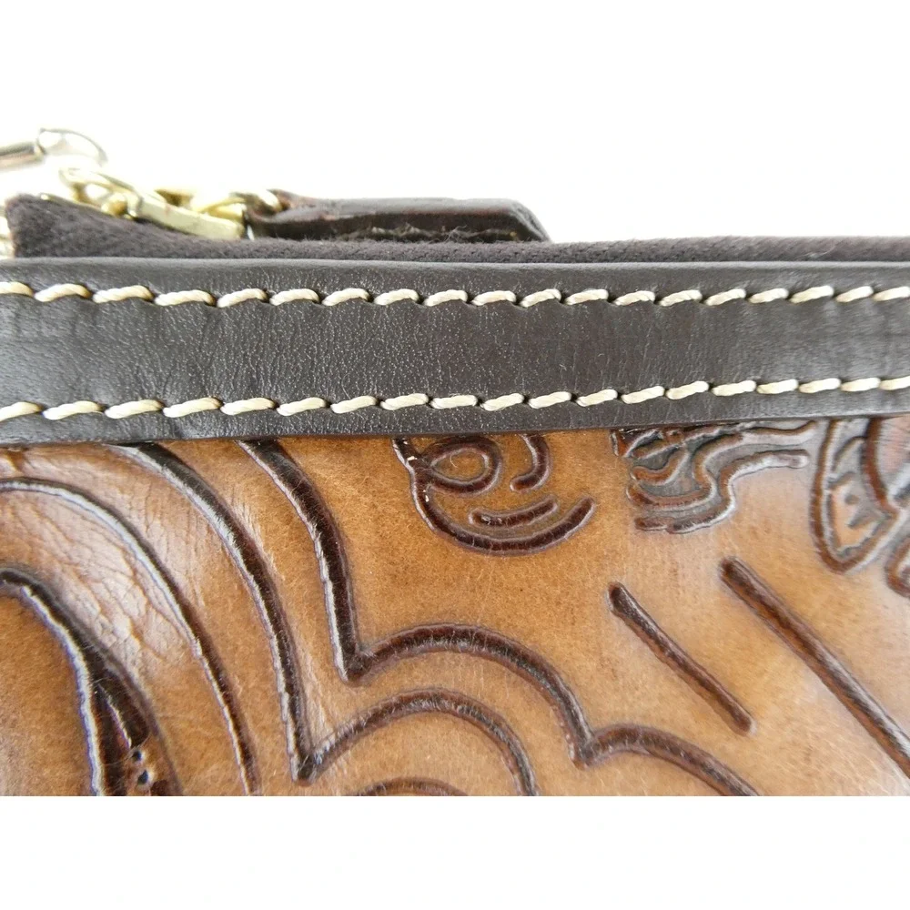 Dooney & Bourke Disney Brown Leather Wristlet